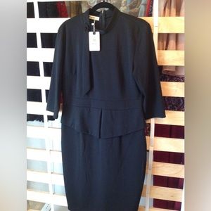 Black nwt knee length dress